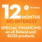 Roland 12-month No Interest Financing